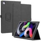 For Blackview Tab 15 Pro 10.5 2023 Skin Texture Leather Tablet Case(Black) - 1