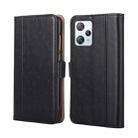 For Blackview A53 / A53 Pro Ostrich Texture Horizontal Flip Leather Phone Case(Black) - 1