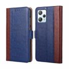 For Blackview A53 / A53 Pro Ostrich Texture Horizontal Flip Leather Phone Case(Blue) - 1