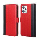 For Blackview A53 / A53 Pro Ostrich Texture Horizontal Flip Leather Phone Case(Red) - 1