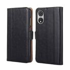 For CUBOT P60 Ostrich Texture Horizontal Flip Leather Phone Case(Black) - 1