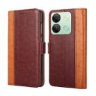 For Infinix Smart 7 HD Ostrich Texture Horizontal Flip Leather Phone Case(Brown) - 1