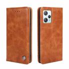 For Blackview A53 / A53 Pro Non-Magnetic Retro Texture Leather Phone Case(Brown) - 1