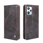 For Blackview A53 / A53 Pro Non-Magnetic Retro Texture Leather Phone Case(Grey) - 1