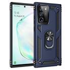 For Samsung Galaxy Note 20+ 5G Shockproof TPU + PC Protective Case with 360 Degree Rotating Holder(Blue) - 1