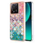 For Xiaomi 13T/13T Pro Electroplating IMD TPU Phone Case(Colorful Scales) - 1