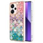 For Xiaomi Redmi Note 13 Pro+ 5G Electroplating IMD TPU Phone Case(Colorful Scales) - 1