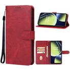 For OnePlus Nord CE3 Leather Phone Case(Red) - 1