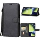 For OnePlus Nord CE3 Leather Phone Case(Black) - 1