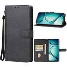 For OnePlus Ace 2 Pro Leather Phone Case(Black) - 1