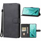 For OnePlus Ace 3V Leather Phone Case(Black) - 1