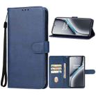 For OnePlus Ace 3 Pro Leather Phone Case(Blue) - 1