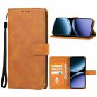 For OnePlus Nord 4 Leather Phone Case(Brown) - 1