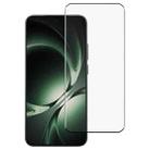 For Redmi K80 Ultra 9H HD 3D Curved Edge Tempered Glass Film(Black) - 1