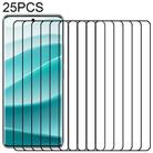 For Redmi Note 14 Pro+ 5G 25pcs 9H HD 3D Curved Edge Tempered Glass Film(Black) - 1