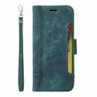 For iPhone 16 Plus BETOPNICE Dual-side Buckle Leather Phone Case(Green) - 2