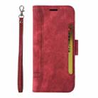 For iPhone 16 BETOPNICE Dual-side Buckle Leather Phone Case(Red) - 2