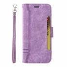 For iPhone 16 BETOPNICE Dual-side Buckle Leather Phone Case(Purple) - 2