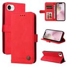 For iPhone SE 20224 Skin Feel Life Tree Leather Phone Case(Red) - 1