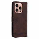 For iPhone 16 Pro Skin Feel Life Tree Leather Phone Case(Brown) - 3