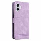 For iPhone 16 Plus Skin Feel Life Tree Leather Phone Case(Purple) - 3