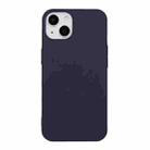 For iPhone 15 Plus Shockproof Frosted TPU Phone Case(Blue) - 1