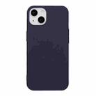 For iPhone 15 Shockproof Frosted TPU Phone Case(Blue) - 1