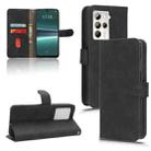 For HTC U23 Pro Skin Feel Magnetic Flip Leather Phone Case(Black) - 1