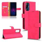 For HTC U24 Pro Skin Feel Magnetic Flip Leather Phone Case(Rose Red) - 1