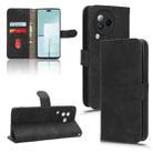 For Xiaomi Civi 3 5G Skin Feel Magnetic Flip Leather Phone Case(Black) - 1