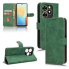 For Tecno Pop 8 Skin Feel Magnetic Flip Leather Phone Case(Green) - 1