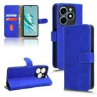 For Tecno Spark 20 Skin Feel Magnetic Flip Leather Phone Case(Blue) - 1