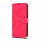 For Tecno Spark 20 Skin Feel Magnetic Flip Leather Phone Case(Rose Red) - 2