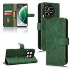 For Tecno Camon 30 4G Skin Feel Magnetic Flip Leather Phone Case(Green) - 1