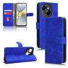 For Tecno Spark Go 2025 / Spark Go 1 Skin Feel Magnetic Flip Leather Phone Case(Blue) - 1