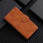 For Tecno Pop 9 Skin Feel Magnetic Flip Leather Phone Case(Brown) - 2