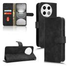 For Tecno Spark 30 Pro 4G Skin Feel Magnetic Flip Leather Phone Case(Black) - 1