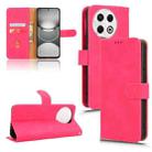 For Tecno Spark 30 Pro 4G Skin Feel Magnetic Flip Leather Phone Case(Rose Red) - 1