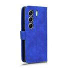 For Tecno Camon 40 Skin Feel Magnetic Flip Leather Phone Case(Blue) - 3