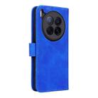 For Tecno Camon 40 Premier Skin Feel Magnetic Flip Leather Phone Case(Blue) - 3