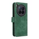 For Tecno Camon 40 Premier Skin Feel Magnetic Flip Leather Phone Case(Green) - 3