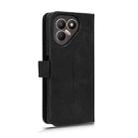 For Tecno Pova 7 5G Skin Feel Magnetic Flip Leather Phone Case(Black) - 3