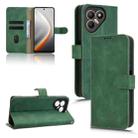 For Tecno Pova 7 5G Skin Feel Magnetic Flip Leather Phone Case(Green) - 1
