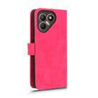 For Tecno Pova 7 5G Skin Feel Magnetic Flip Leather Phone Case(Rose Red) - 3