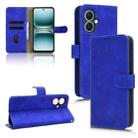 For Tecno Spark Go 2 4G Skin Feel Magnetic Flip Leather Phone Case(Blue) - 1