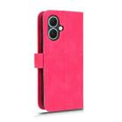 For Tecno Spark Go 2 4G Skin Feel Magnetic Flip Leather Phone Case(Rose Red) - 3