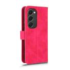 For Tecno Spark 40 Pro+ Skin Feel Magnetic Flip Leather Phone Case(Rose Red) - 3