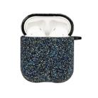 For AirPods 1 / 2 Bubble Beads Earphone Protective Case(Black) - 1