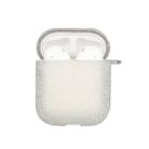 For AirPods 1 / 2 Bubble Beads Earphone Protective Case(White) - 1