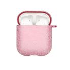 For AirPods 1 / 2 Bubble Beads Earphone Protective Case(Pink) - 1